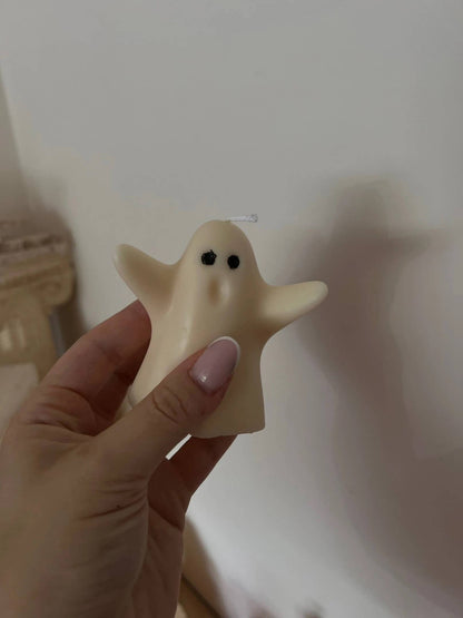 Halloween Cute Ghosts  Candle 3x3in