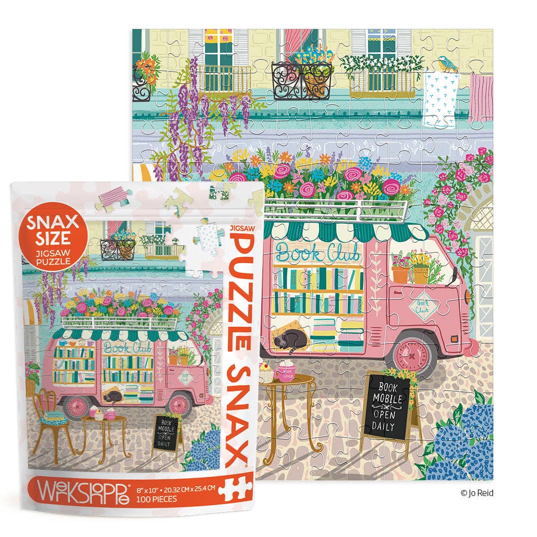 Mobile Book Club 100 Piece Puzzle