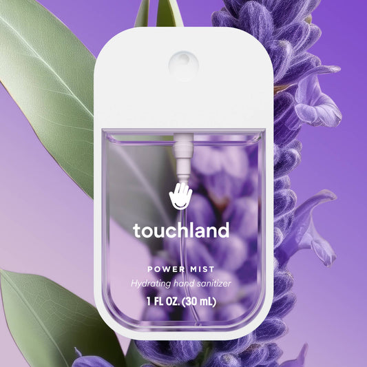 Touchland - Pure Lavender Power Mist, gel hidroalcohólico hidratante para manos.