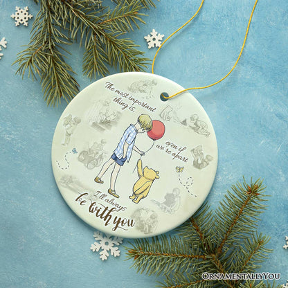 I'll Always be with You Ornament, Comforting Pooh Bear Gift