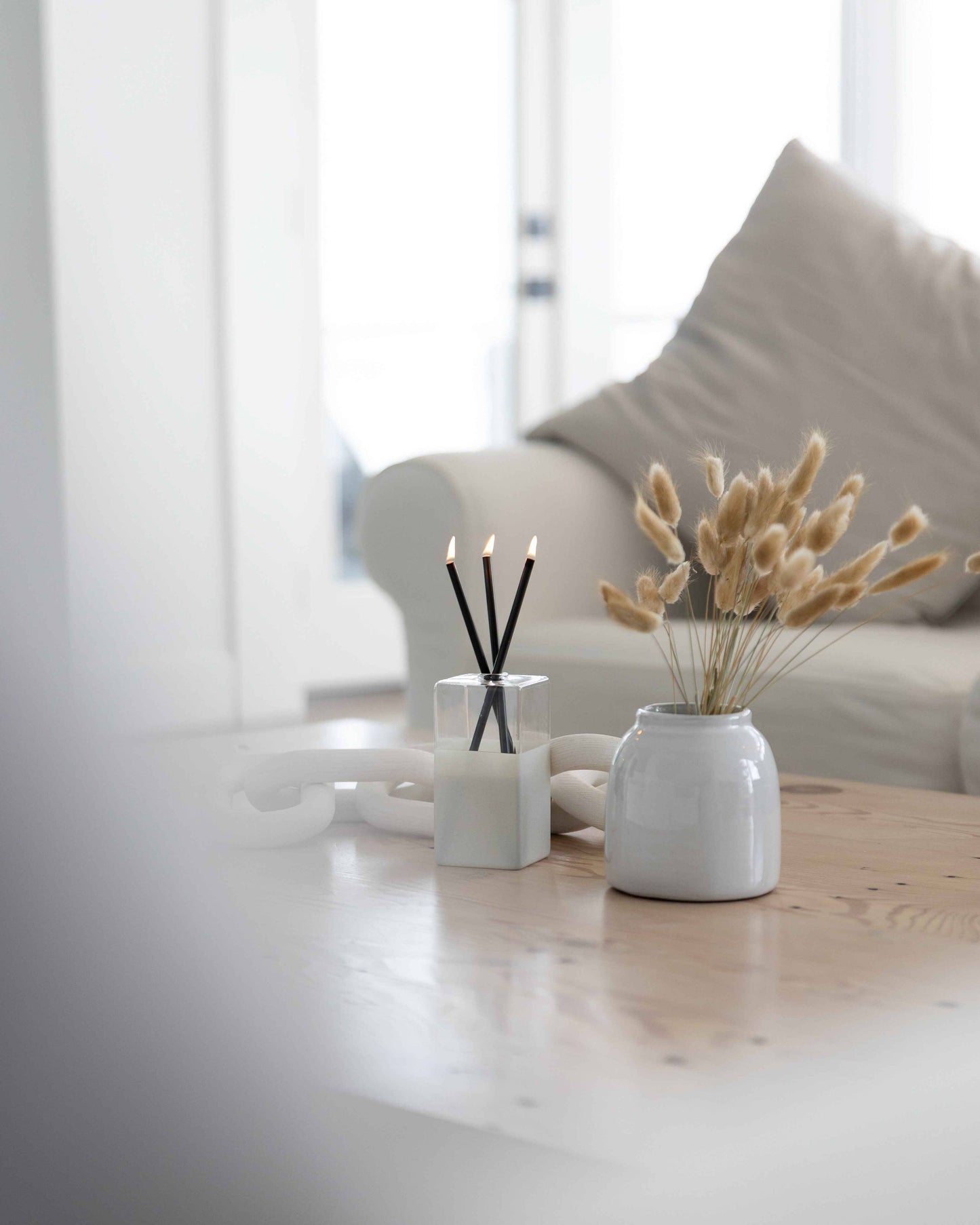 Black Everlasting Candles – Reusable Steel Oil Candlesticks