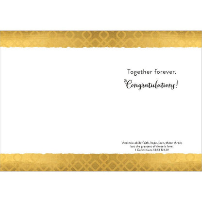 Legacy - Mr & Mrs - Faith Wedding Card