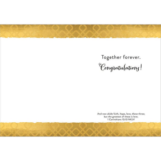Legacy - Mr & Mrs - Faith Wedding Card