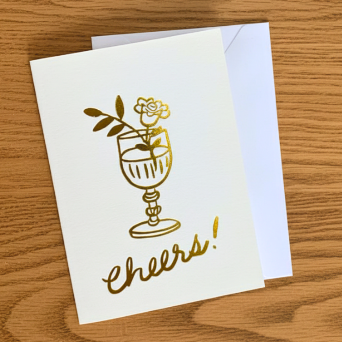 Boxed Enclosure Cards - Cheers