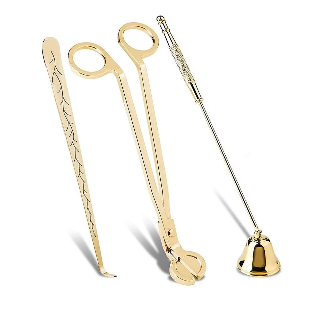 Candle Wick Trimmer Accessories Set for Care Kit- Gold