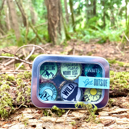 Get Outside Magnets - Spring Decor