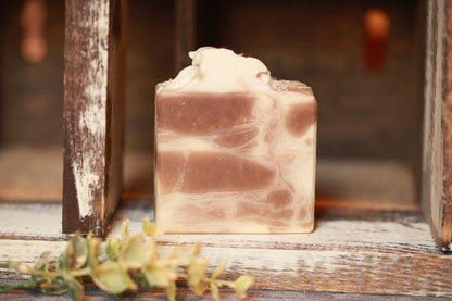 Autumn Spiced Latte Tallow Soap, Luxury Shea Butter Soap