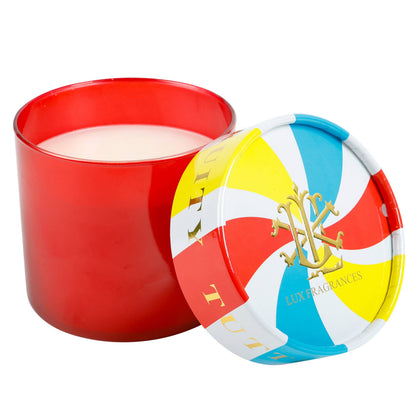 Tutti Fruity 2 Wick Candle with Decorative Lid