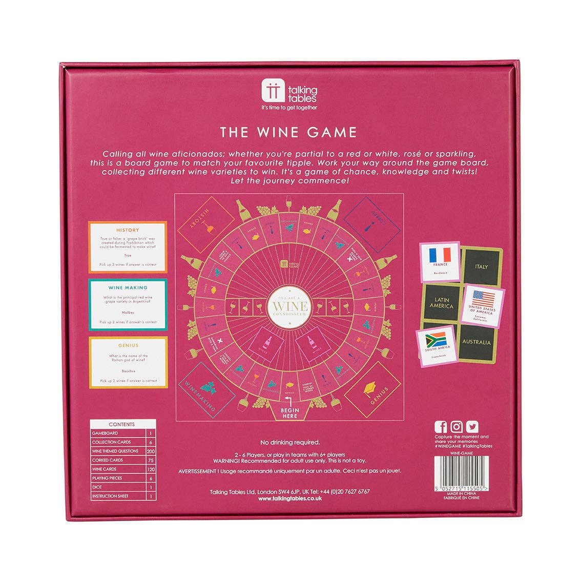 Wine Board Game