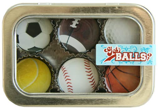 Ball Magnets - Spring decor, Handmade & Eco-friendly