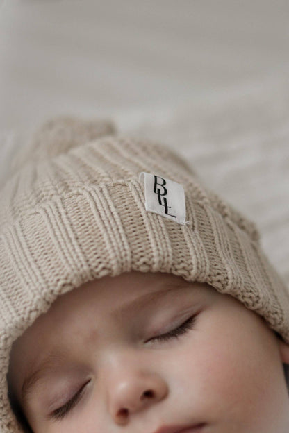 Luxe Knit Beanie | Stone