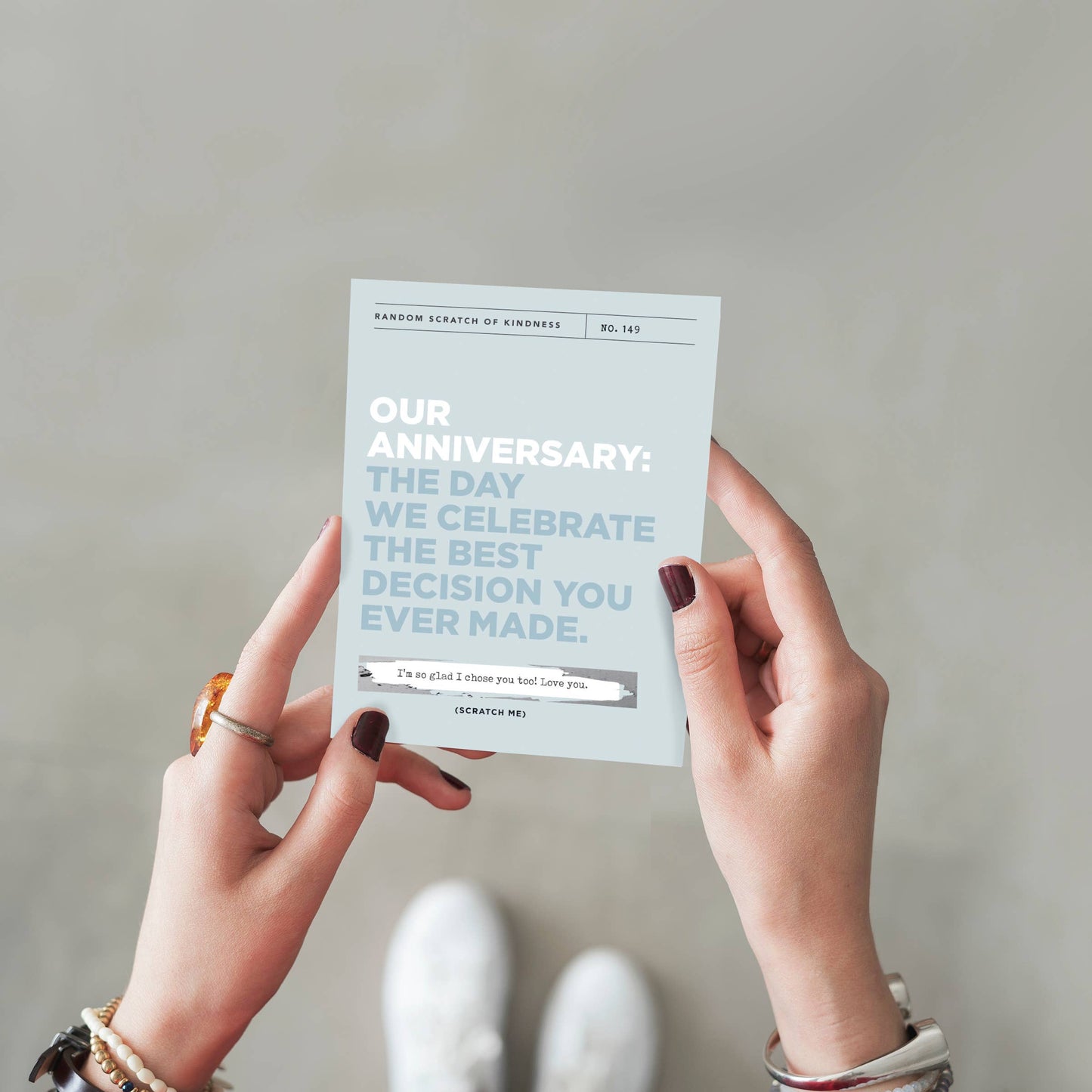 Scratch-off Card - Our Anniversary