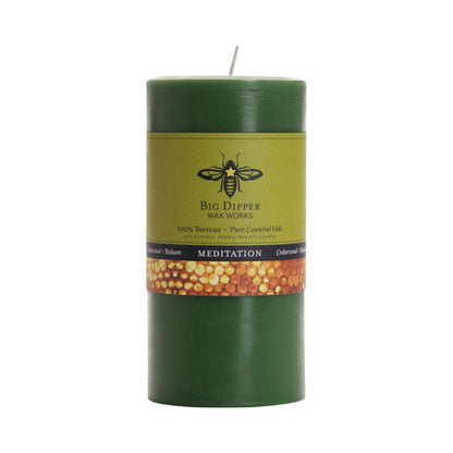 Beeswax Pillar Candle – Aromatherapy