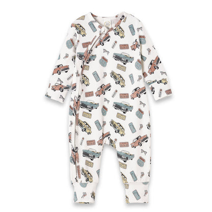 Baby Zipper Romper – Route 66 Classic