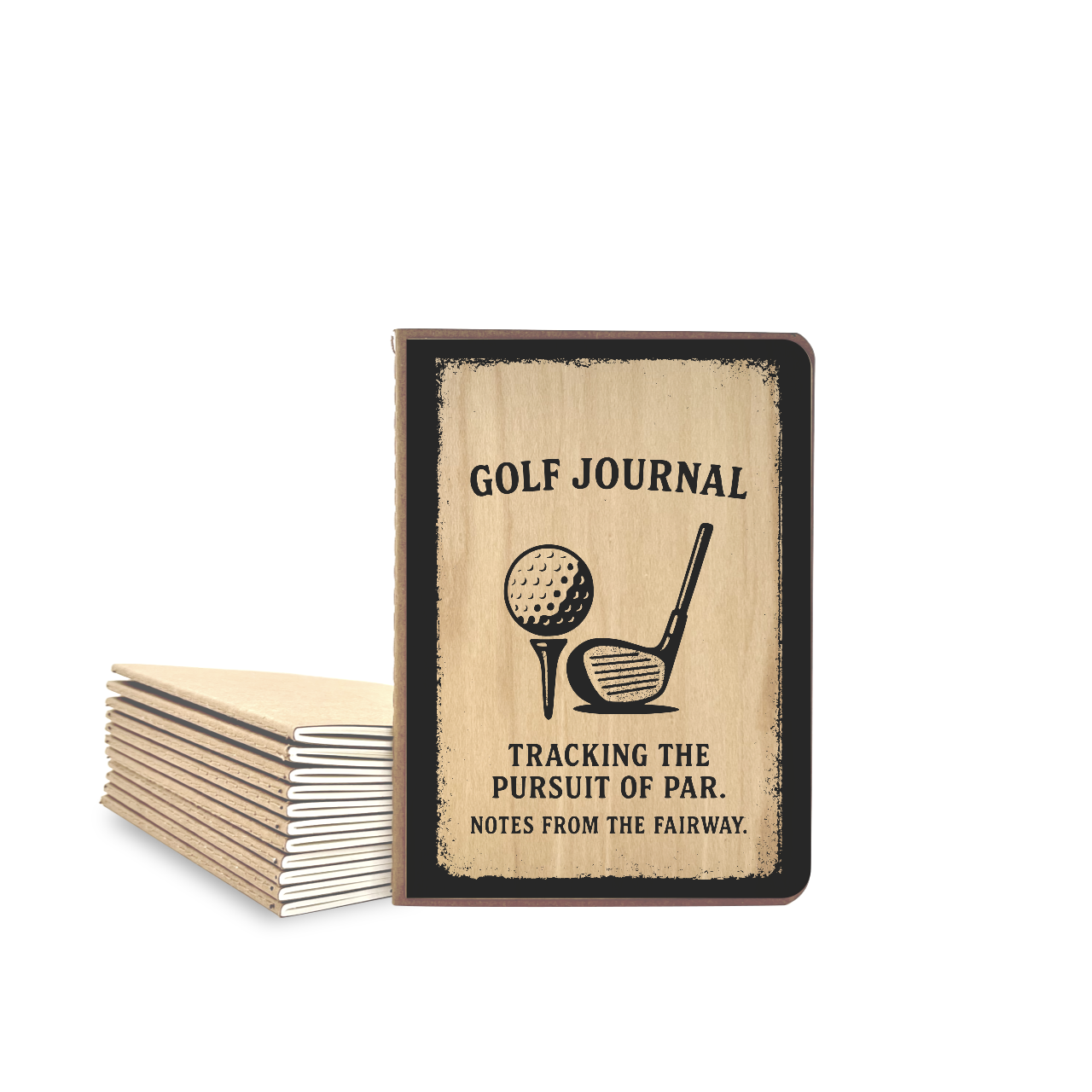 Golf Journal - Wood Cover