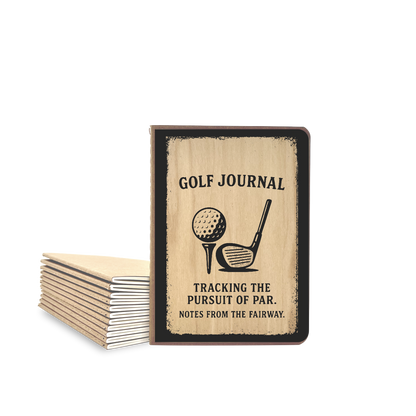 Golf Journal - Wood Cover