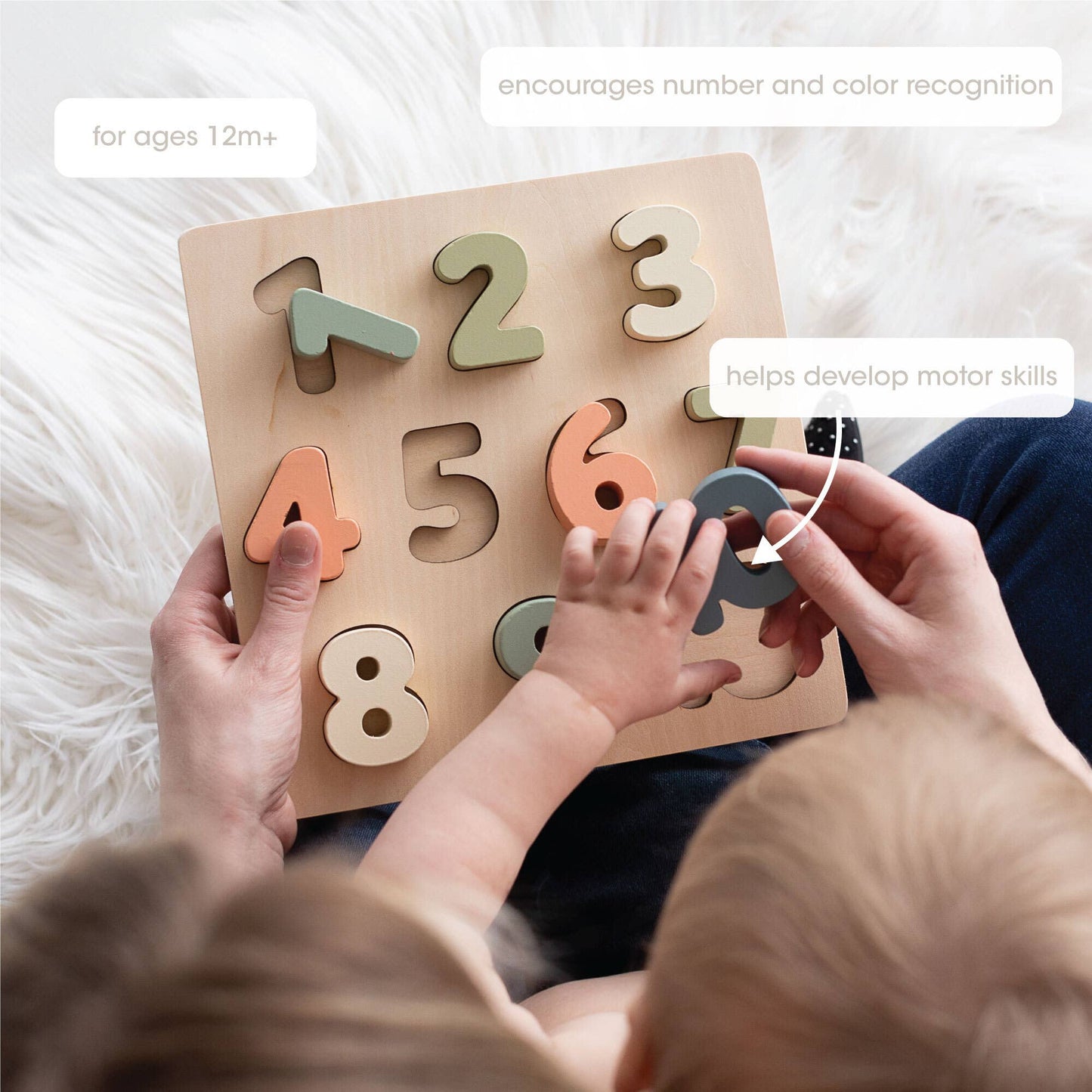 Wooden Numbers Puzzle