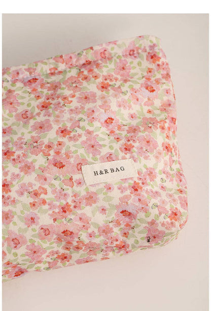 Neceser con estampado floral sencillo y dulce DPB1008