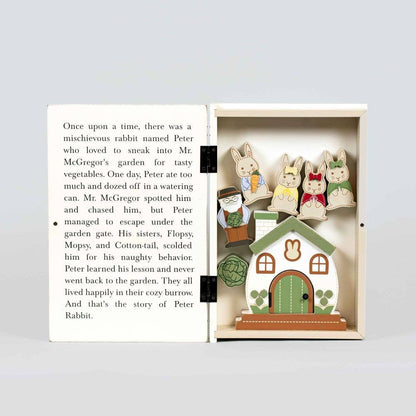 8x12 woodland storybook s/6 (PETER RABBIT)  Gift Set
