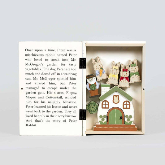 8x12 woodland storybook s/6 (PETER RABBIT)  Gift Set