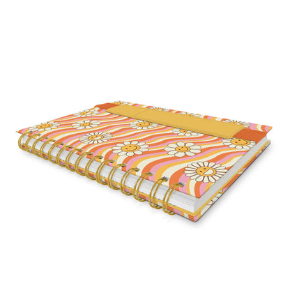 Cuaderno Waves of Melody Oliver con bolsillo para bolígrafo