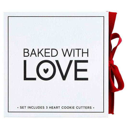 Heart Cookie Cutter Book Box - Set of 3