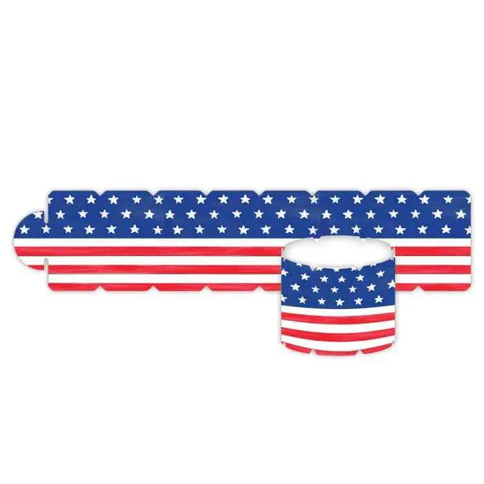 American Flag Stars and Stripes Napkin Ring