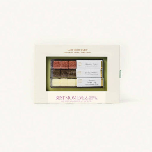 Best Mom Ever Martini Mixer Set - 3 Gourmet Flavors