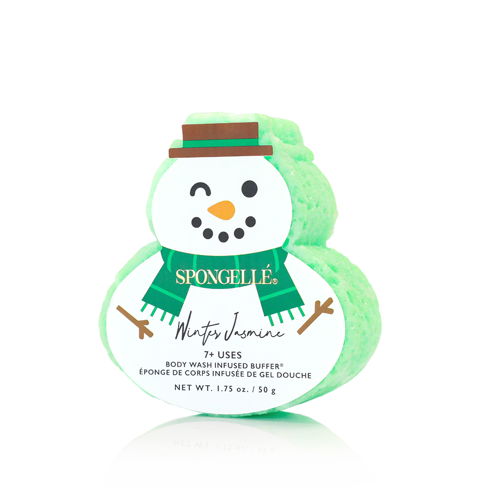 Spongellé | Navidad 2025 | Regalos para calcetines navideños | Paquete surtido de calcetines navideños de muñeco de nieve