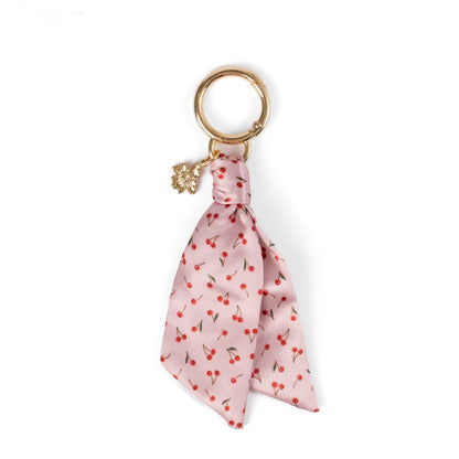 Elyse Breanne Design - Painted Cherries Satin Keychain