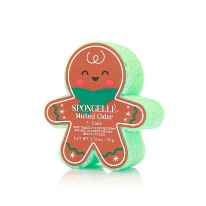 Spongellé | Navidad 2025 | Regalos para calcetines navideños | Regalos - Set de regalo navideño de pan de jengibre Everything Nice. Regalo de Navidad 2025.