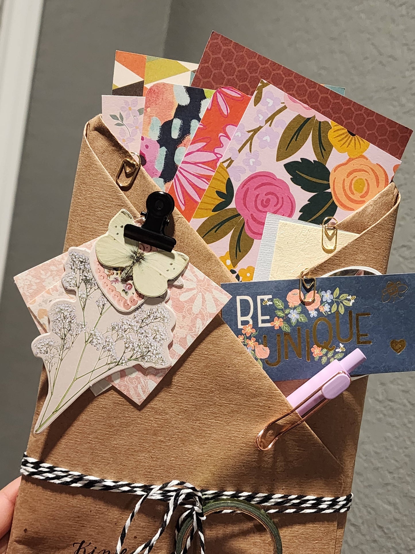 Junk Journal Kit - Starter/Blind