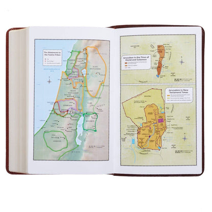 Brown Faux Leather Giant Print King James Version Bible
