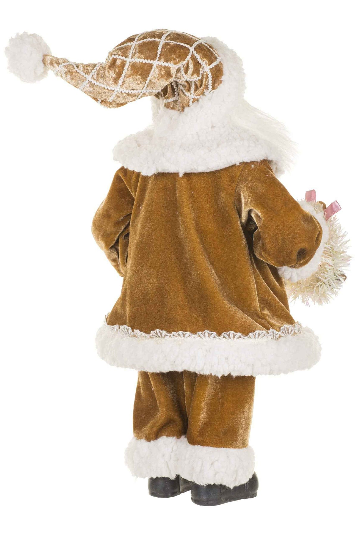 NEW-White Santa