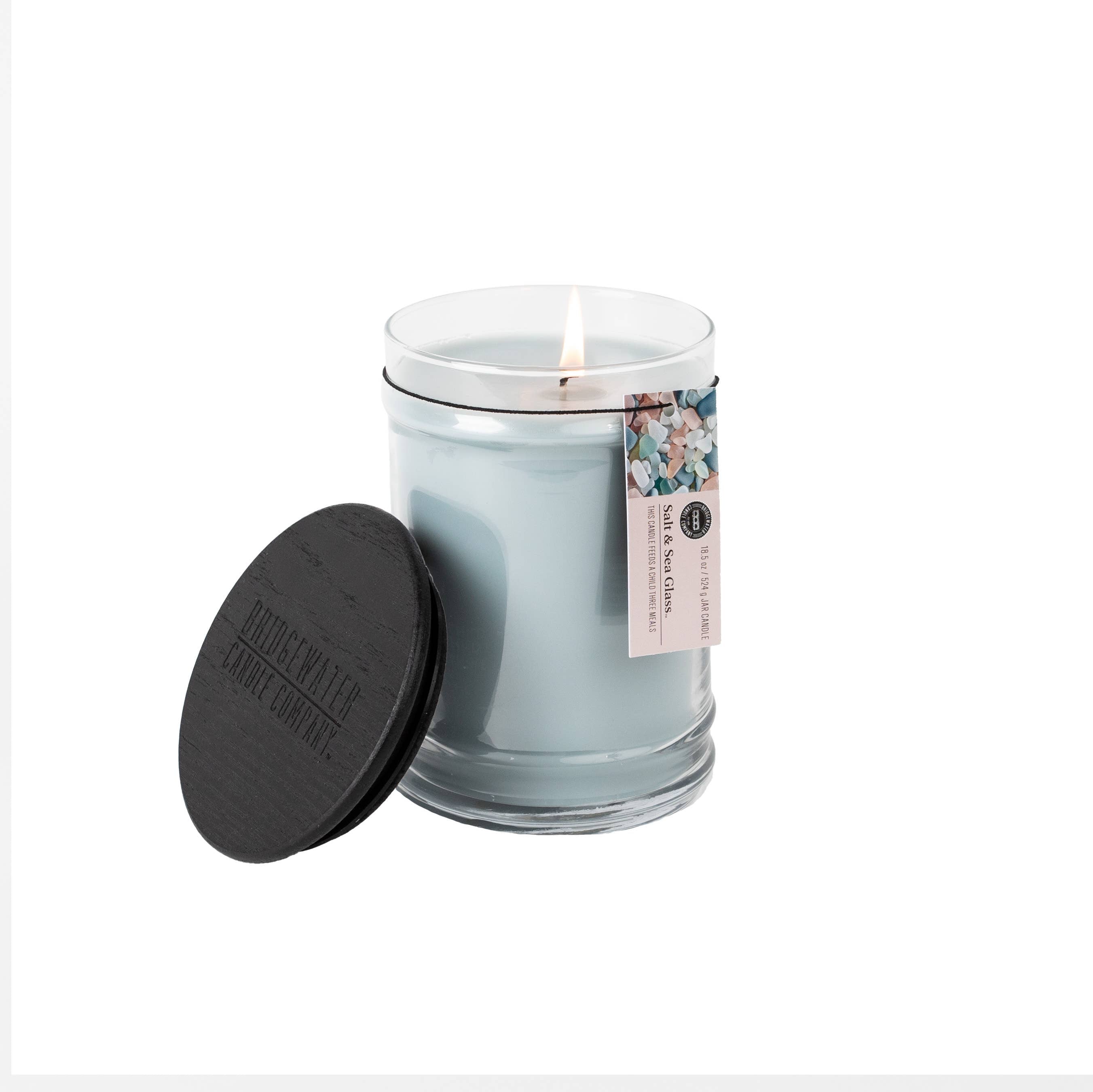 Bridgewater Candle Company Salt & Sea Glass 18oz Large Jar Candle