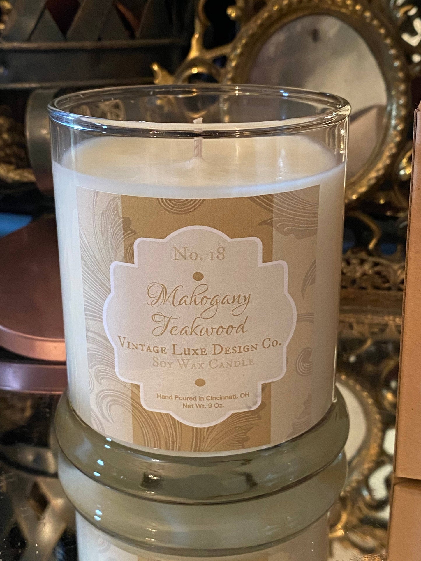 Mahogany Teakwood soy
