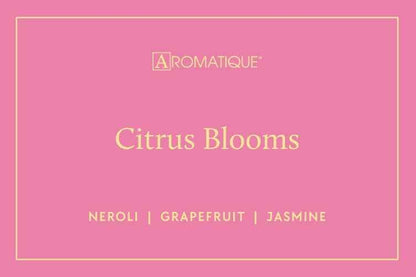 Citrus Blooms - Textured Glass Candle - 11 EA