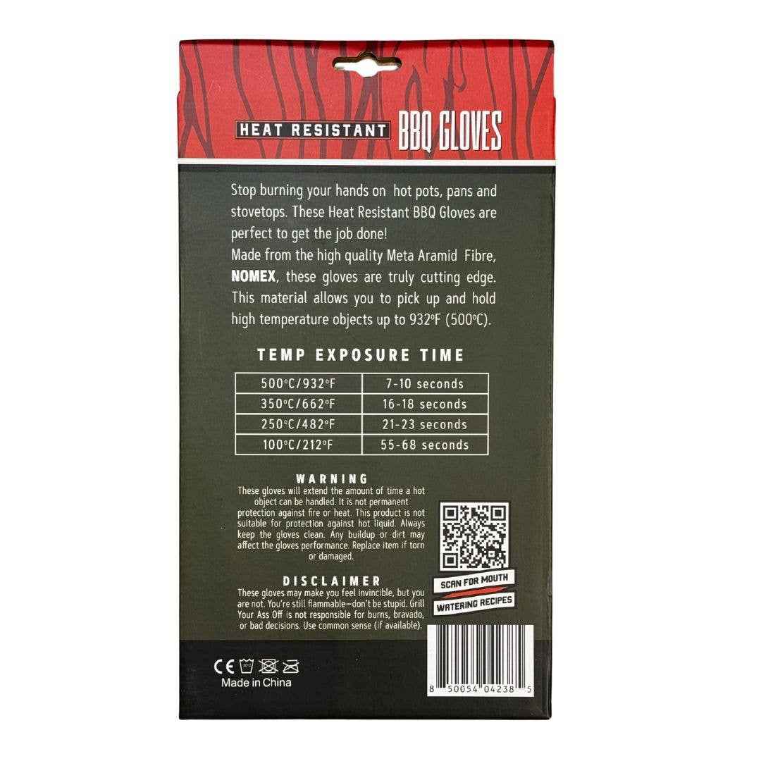 BBQ Gloves Heat Resistant – Hot Hands Grill Protection Glove