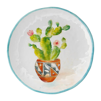 4-Piece Cactus 9" Melamine Plate