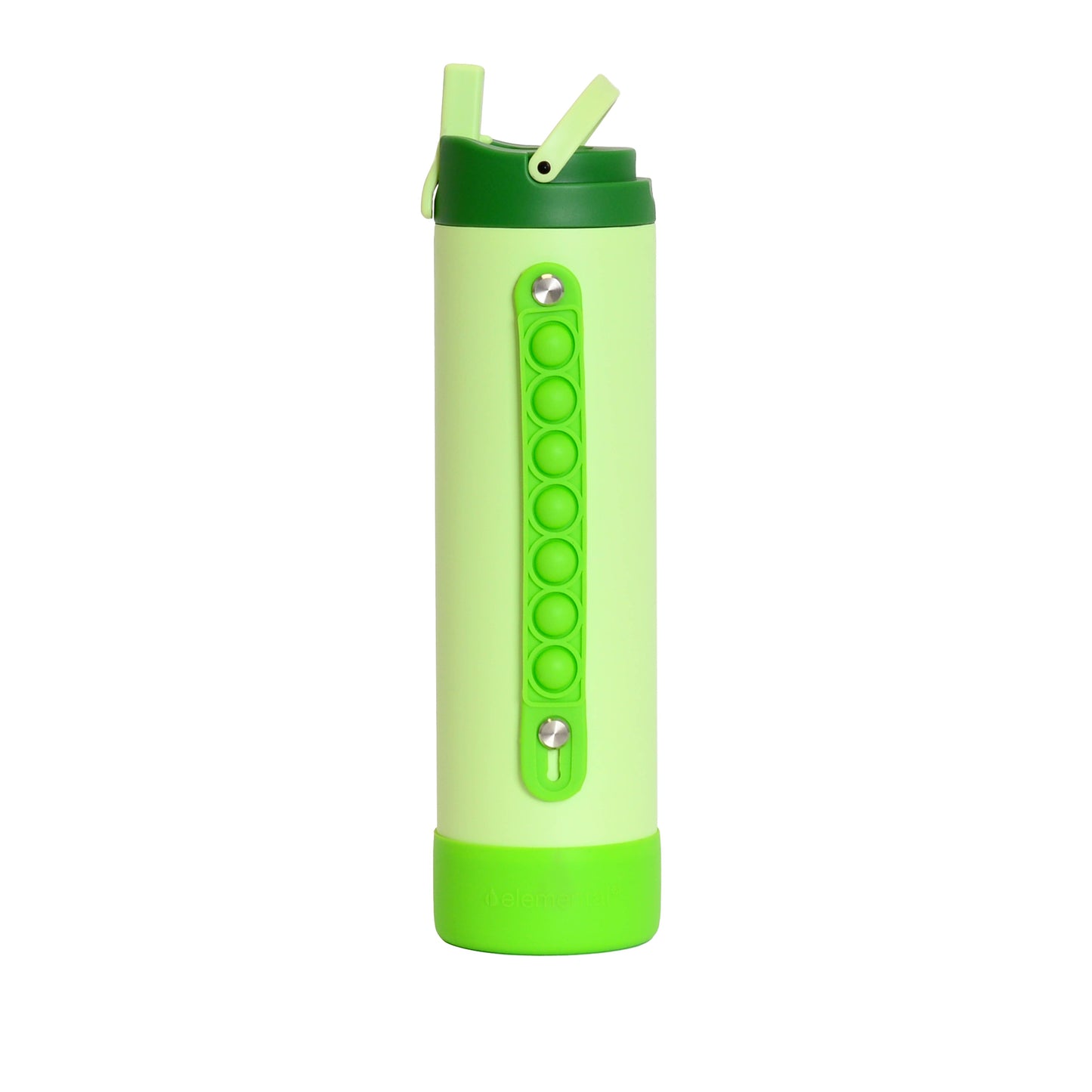 Fidget Strap Stainless Bottle 20oz Island Green