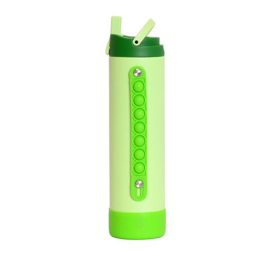 Fidget Strap Stainless Bottle 20oz Island Green