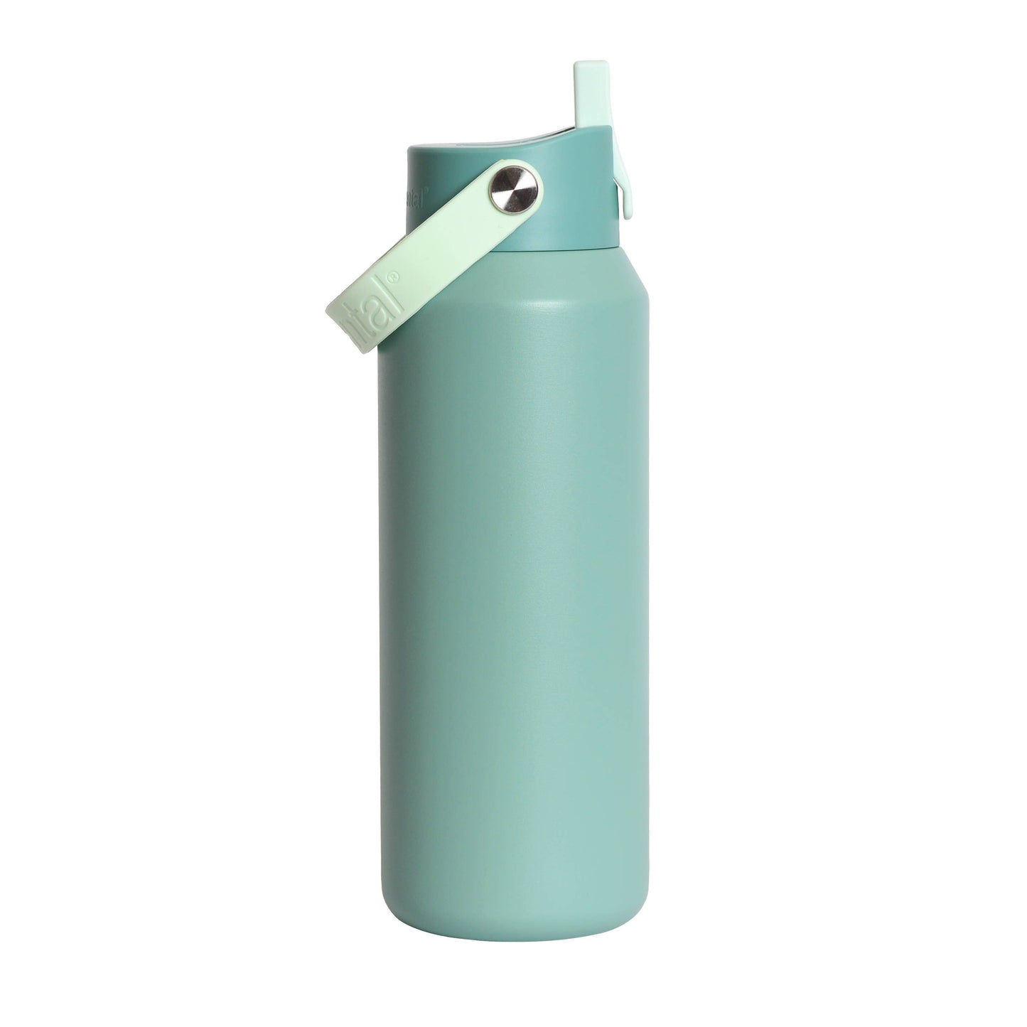 Leakproof Handle Water Bottle 40oz Sage