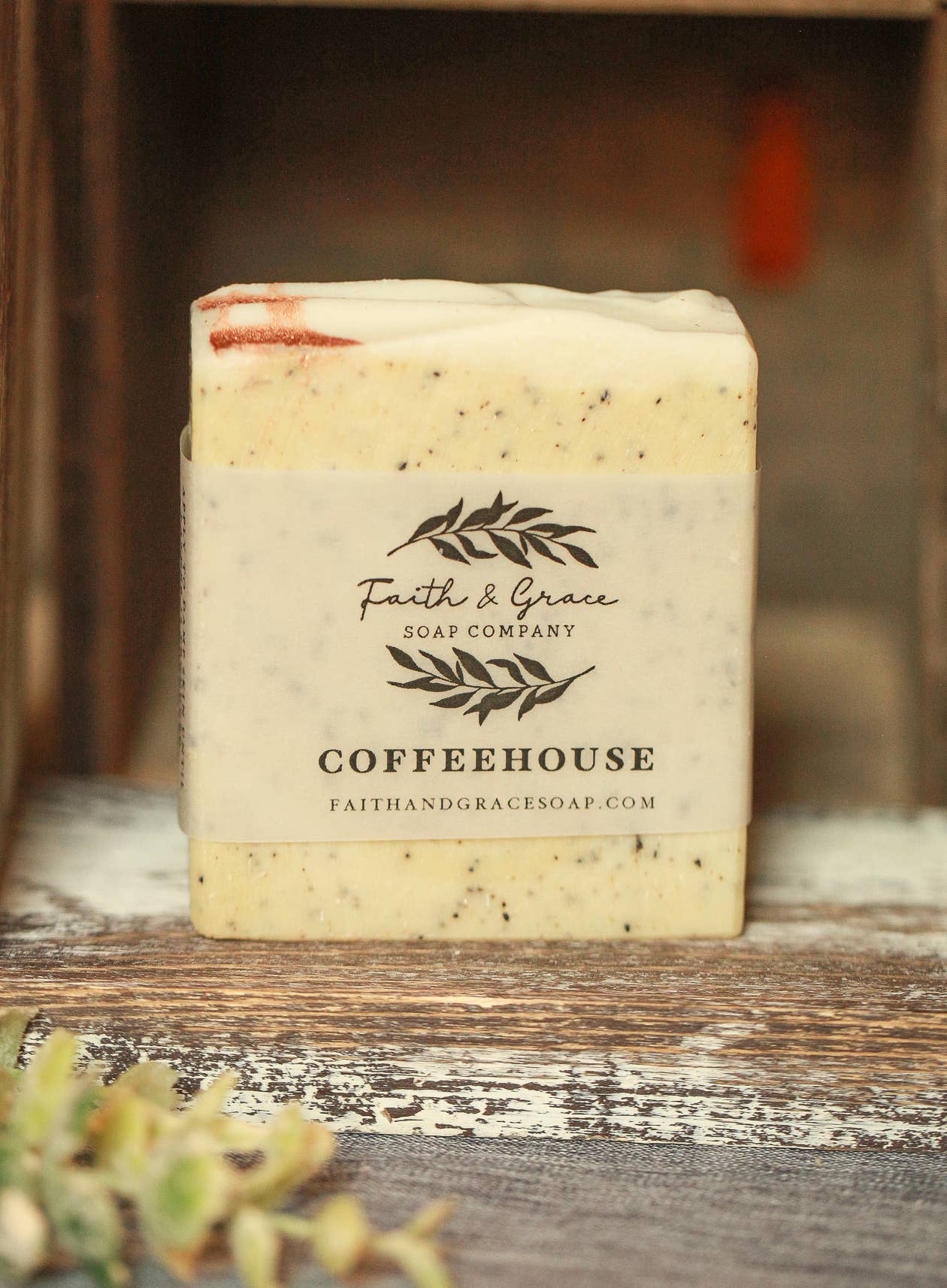 Coffeehouse Artisan Cold Process Soap, Shea Butter Soap