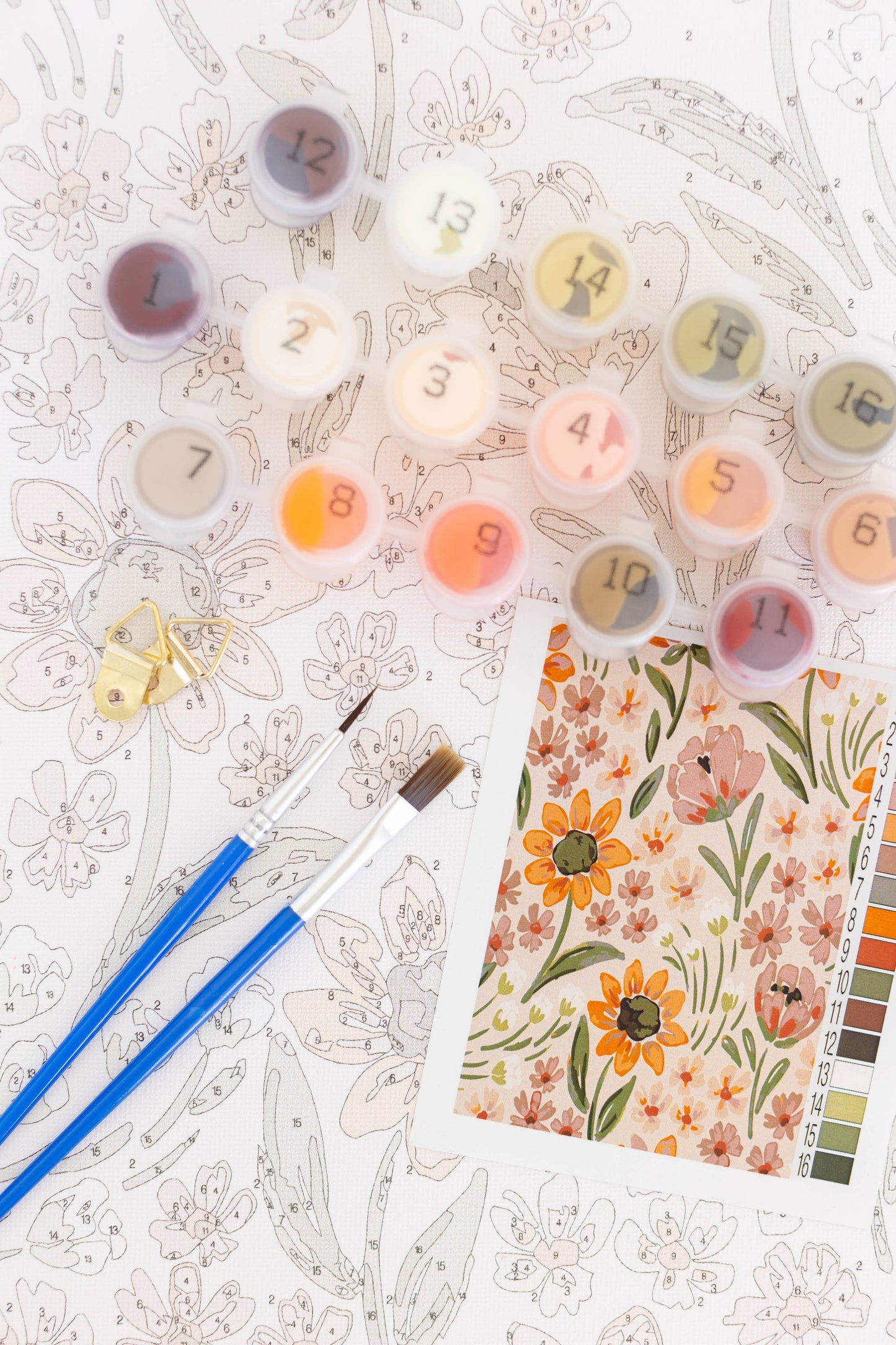 Elyse Breanne Design - Sunny Poppies Paint By Number Kit
