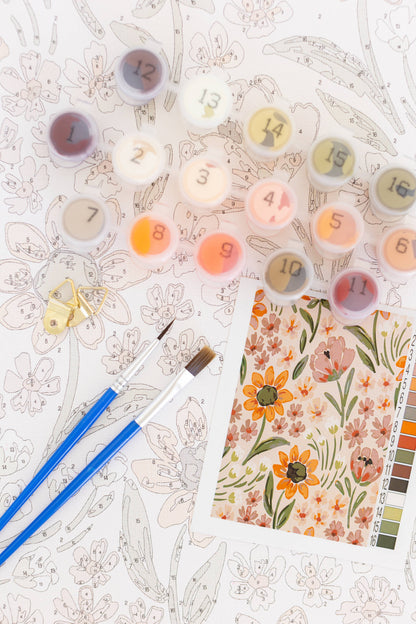 Elyse Breanne Design - Sunny Poppies Paint By Number Kit