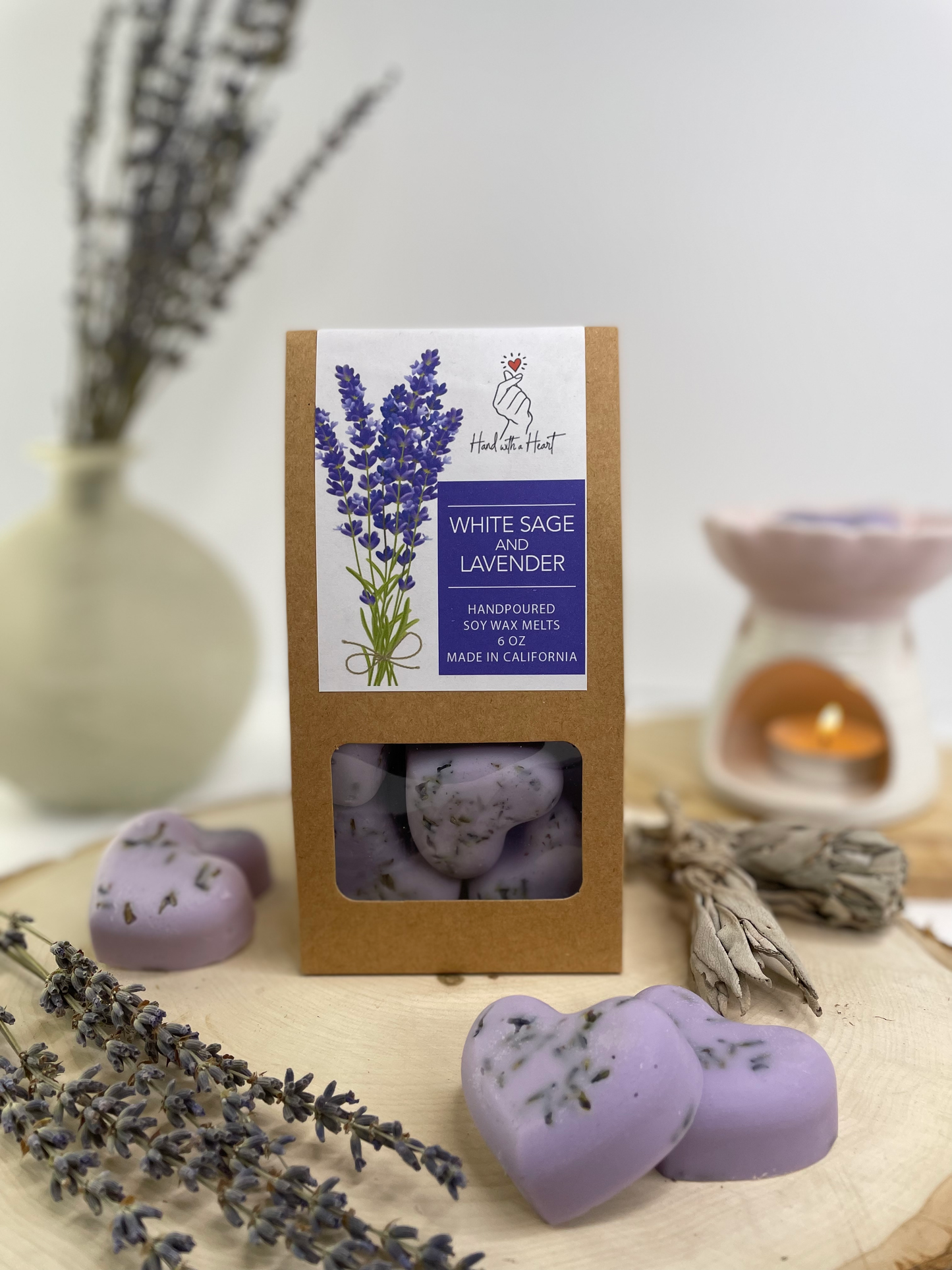 White Sage & Lavender Soy Wax Melts