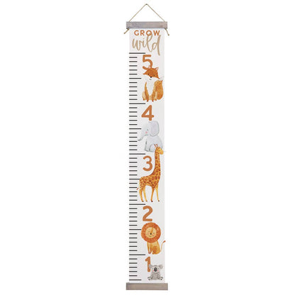 Grow Wild Animals Growth Chart