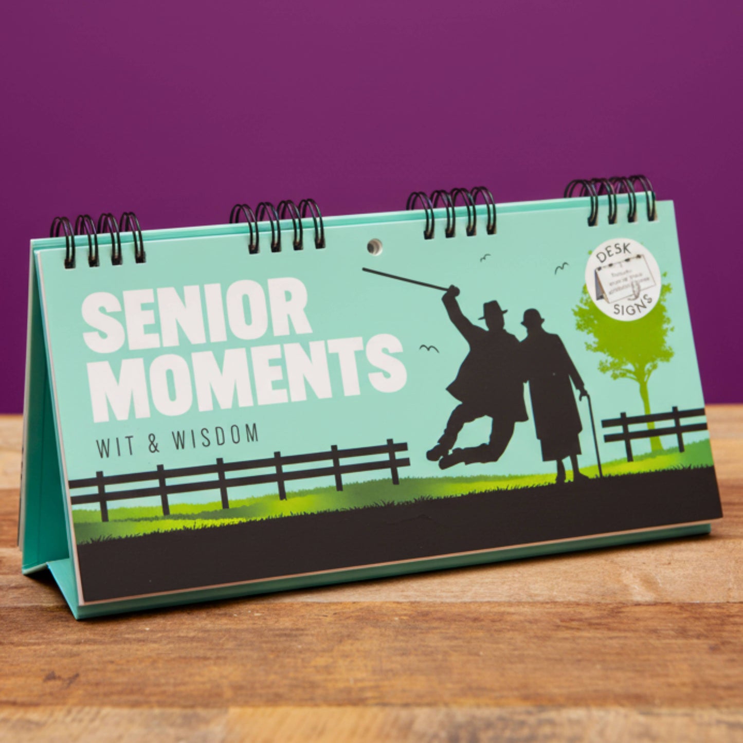 Senior Moments Gag Flip Book - Funny Novelty Gifts