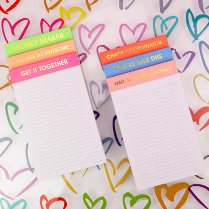 Chez Gagné - You've Got This - Lined Notepad - Sea Blue - 65 perforated pages - 5x8