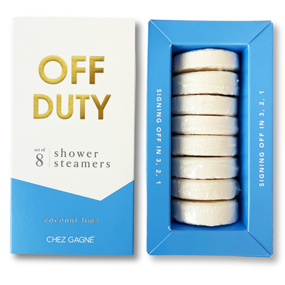 Off Duty - Aromatherapy Shower Steamers - Coconut Lime